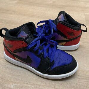Nike Air Jordan 1 Mid SS GS 'Skyline' DX4378-400 Size Youth Kids Size 2Y unisex